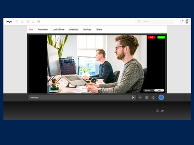 Live Page Design 3d animation branding design graphic design illustration live design live page logo motion graphics trendy design typography ui ux vector webpage website