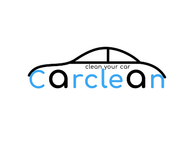 Logo Project Carclean branding design graphic design logo web design website
