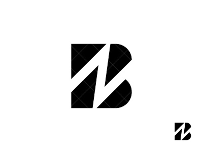 BN Logo b bn bn logo bn monogram branding design icon lettermark logo logo design logotype monogram n nb nb logo nb monogram negative space logo negative space monogram typography vector