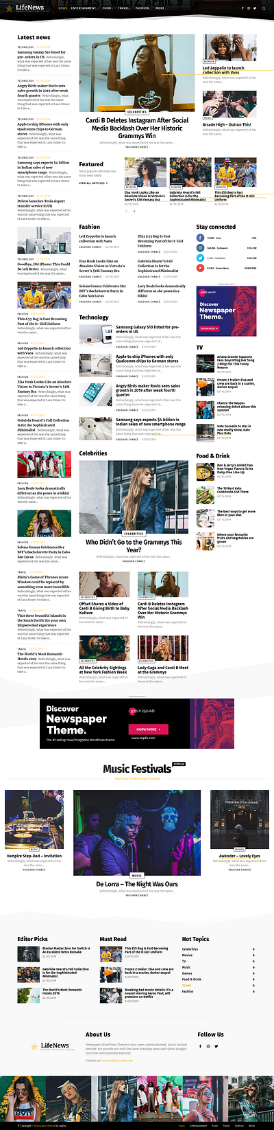 NEWS PORTAL WEBSITE branding design graphic design typography ui ux webdesign