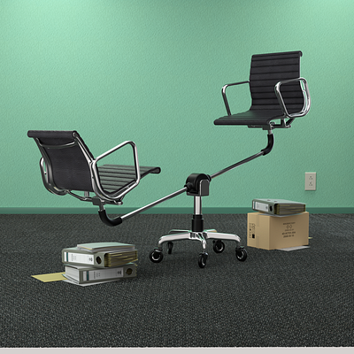 The Accountant's Playground 3d cgi design foreal illustration