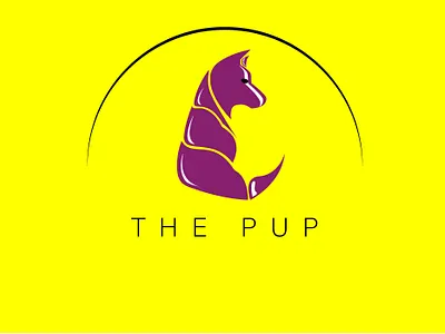 THE PUP.... branding custom logo design graphic design logo luxury minimal modern