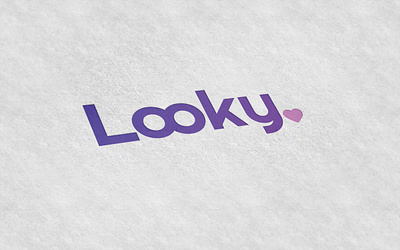 Looky - logo for a dating app app branding dating design illustration logo vector