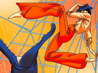 New Yorker - Joan Lowell digital art drawing editorial editorial illustration illustration newyorker photoshop procreate