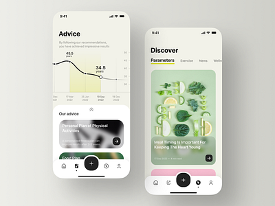 Epigee - personal bio-age test app app blood test chronological age design epigenetic age health ios medical minimal mobile ui ux