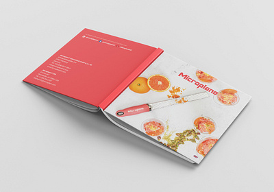 Microplane brochure 2022 book brochure cmyk design dtp graphic design