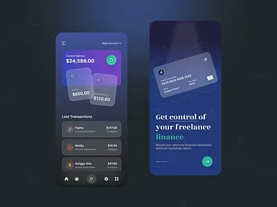 Finance App UI UX app branding design graphic design icon illustration logo mobile social ui user experience user interface ux vector web
