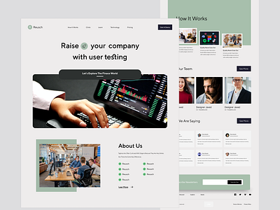 Business Lending Page branding business business lending page design figma landing page landingpage lending simple trending ui ui design ui ux uiux user interface design web website website design