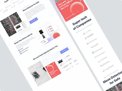 Technology Landing Page part. 2 autolayout cards design dribbble figma landing page mobile landingpage mobile mobilelandingpage rwd ui uix ux