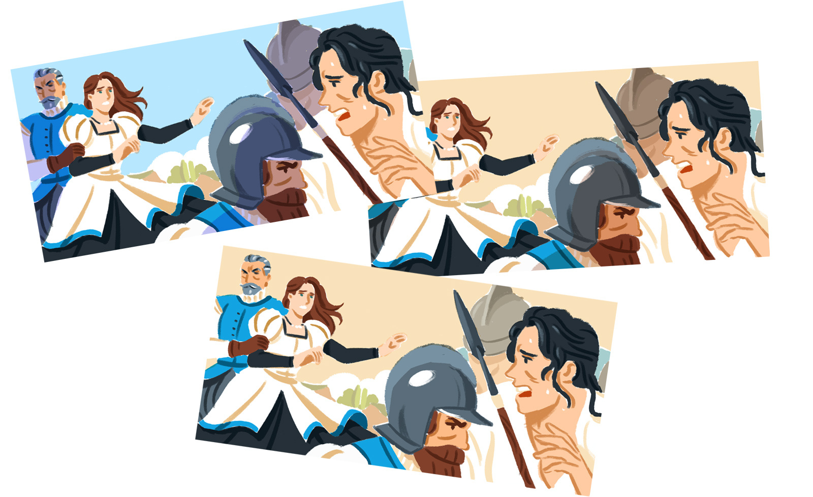 Romance Tropes by Raúl Gil for Reedsy on Dribbble