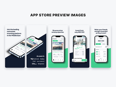 App Store Preview Images app app assets app store app store assets app store images apple store branding design google play graphic design illustration ios mobile app preview images real estate app rebrand ui ux vector