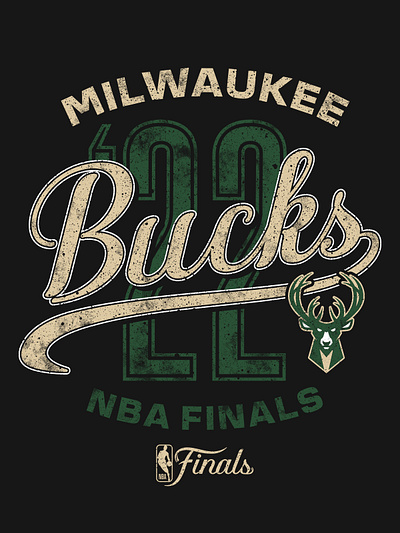 Bucks Finals Concept #6 branding design graphic design illustration vector