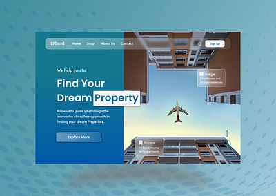 Travel Agency Website Header design graphic design landing page web ui website