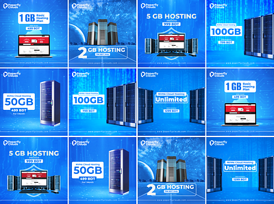 Hosting Company Social Media Design adscampaign bannerdesign campaignmanagement graphicdesigner needdesigner postdesigner socialmediamarketing