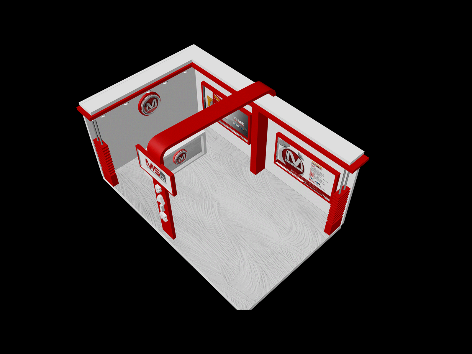 Exhibition Booth designs, themes, templates and downloadable graphic ...