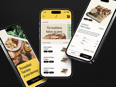 Food Darzee App Redesign concept delivery food food app food illustrations fun ios meals redesign web