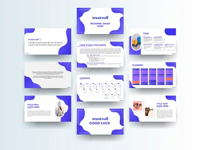 treatwell PowerPoint Presentation canva design google slides graphics design illustration investor deck keynote pitch pitch deck pitch deck design powerpoint presentation presentation design