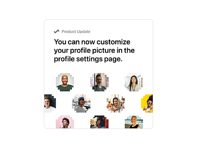 [B][P] 1 → N ad avatars branding card design product design profiles ui ux