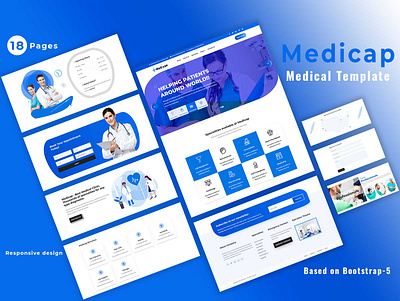 Medicap - Medical HTML and WordPress theme css deitist dental diagnostic hospital html javascript jquery medical