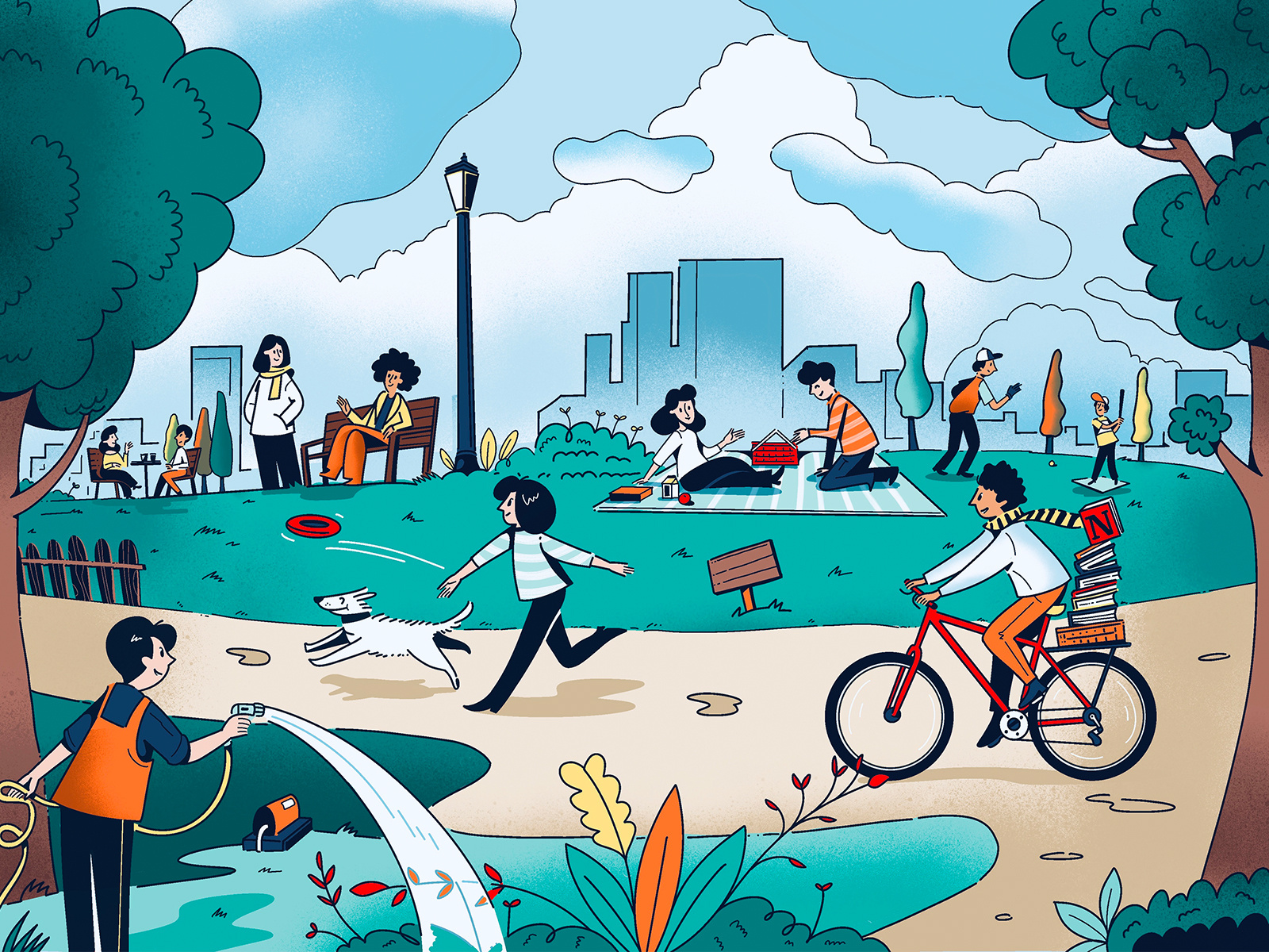 Example of Vector Hand Drawn Illustration