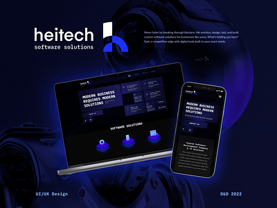 Heitech adaptive business design interface marketing socialmedia solutions ui uiux user interface ux web website