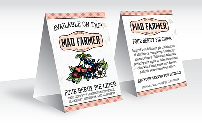 Mad Farmer Print Materials branding design graphic design logo mock up vector