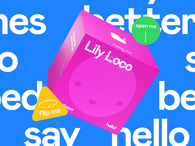 Lily Loco 3d animation branding design discovery graphic design logo motion graphics ui ux web