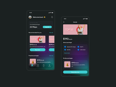 Wifi - E-Commerce App android app app design dark mode e commerce ios mobile mobile app new trend ui ui daily ui design ui inspirations ui trend uiux ux ux design wifi