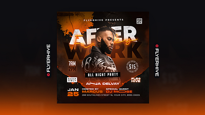 Party Flyer Template DOWNLOAD PSD club flyer design dj flyer dj flyer psd download facebook post flyer free psd night club flyer party flyer party flyer psd party poster psd template