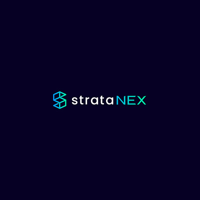 strataNEX Logo design logo concept brand minimal