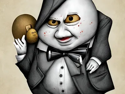 Mr Dump art design drugs egg fly graphic design king money