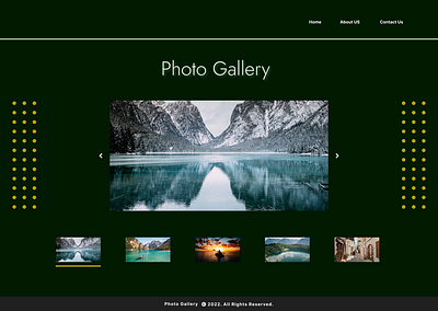 Photo Gallery Design with FIGMA 2022 desktop app figma figma color style photo gallery