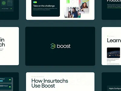 Boost Website is LIVE animation art direction brand site branding creative direction design embedded graphic design insurance logo motion graphics platform saas typography ui uiux web web design website widgets