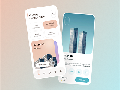 Real estate app app design design mobile app mobile ui ui uidesign uiux