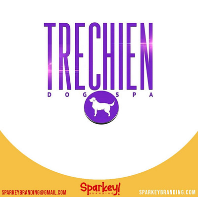 Trechien Dog Spa Logo Design