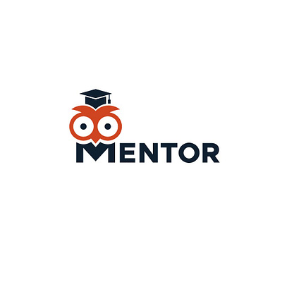 MENTOR Logo Concept creative graphic design illustration logo logodesign mentor owl school teacher tutor