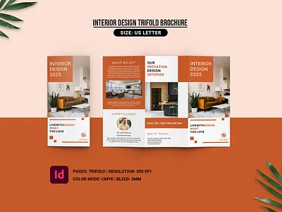 Interior Trifold Brochure agency brohure design interior brochure interior company brochure interior trifold layout marketing trifold brochure