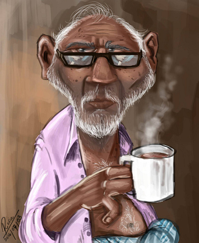 Mudalali - The Seller cartoon character character design graphic design illustration