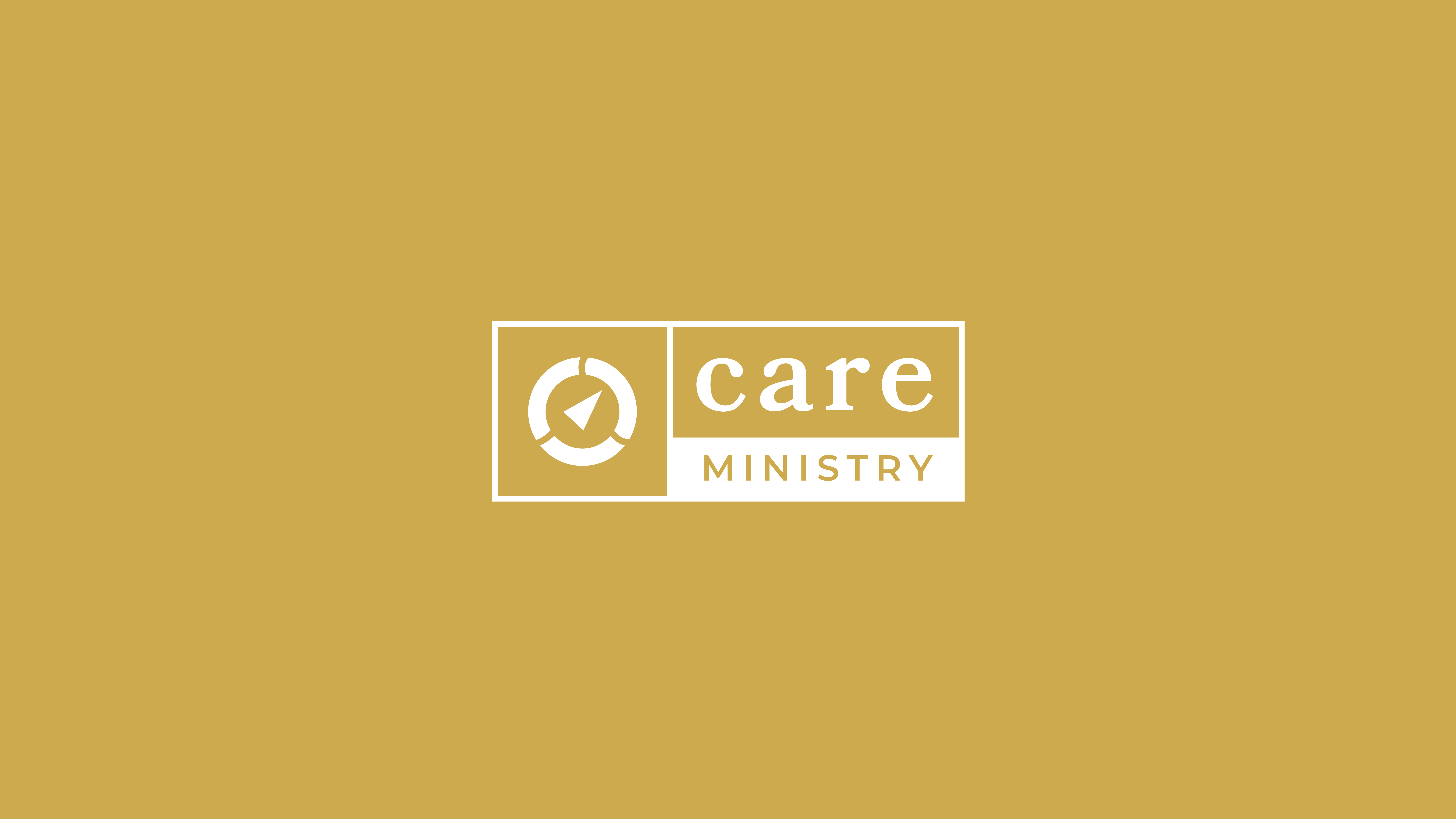 Care Ministry church branding label logo ministry branding ministry logo simple label simple logo