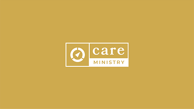 Care Ministry church branding label logo ministry branding ministry logo simple label simple logo