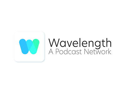 Wavelength - A Podcast Network Mockup branding bright fun graphic design logo network podcast tech