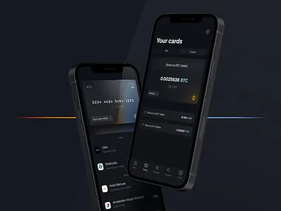 Card Blanch App app banking clean credit card finance finance app fintech ios minimal mobile savings ui ux wallet