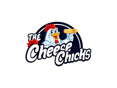 The CheeseChicks brand identity design illustration initials logo logo design luxury minimal minimalist logo ui
