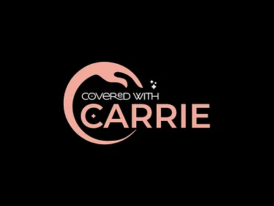 Covered with Carrie brand identity design illustration initials logo logo design luxury minimal minimalist logo ui