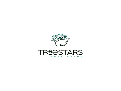 TreeStars Publishing brand identity design illustration initials logo logo design luxury minimal minimalist logo ui