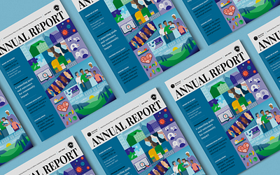 Publication Design: ARPA Report annual report arpa report branding cover design data design data visualization design for change editorial funding hero image illustration infographic information design layout magazine non profit print design publication publication design yearly report