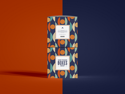 Free Packaging Boxes Mockup box mockup