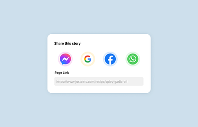 Daily UI - 10 Social Share dailyui dailyuichallenge product design ui ux visual design
