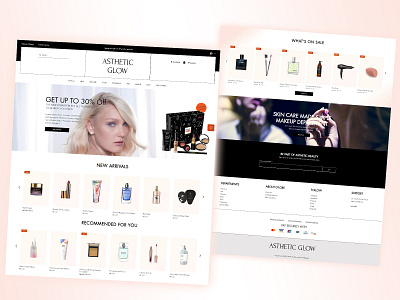 ASTHETIC GLOW WEBSITE DESIGN branding design e commerce graphic design illustration landing page redesign️ responsive design ui ux web design web designer website design wix wix certified wix designer wix expert wix seo wix tools wix website