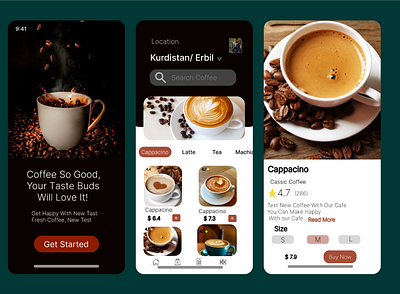 Cafe Shope. 3d branding graphic design logo motion graphics ui